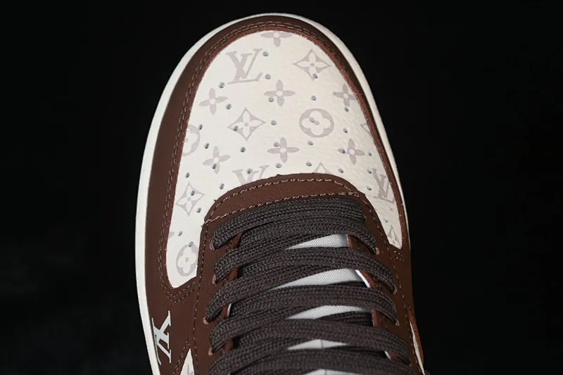 All Categories Nk Air Force 1 Air Force Series Nk Air Force 1 Low Air Force Low Nike Air Force 1'07 Low Joint Brown Cheese Print Air Force One Low Casual Shoes DF0188-127